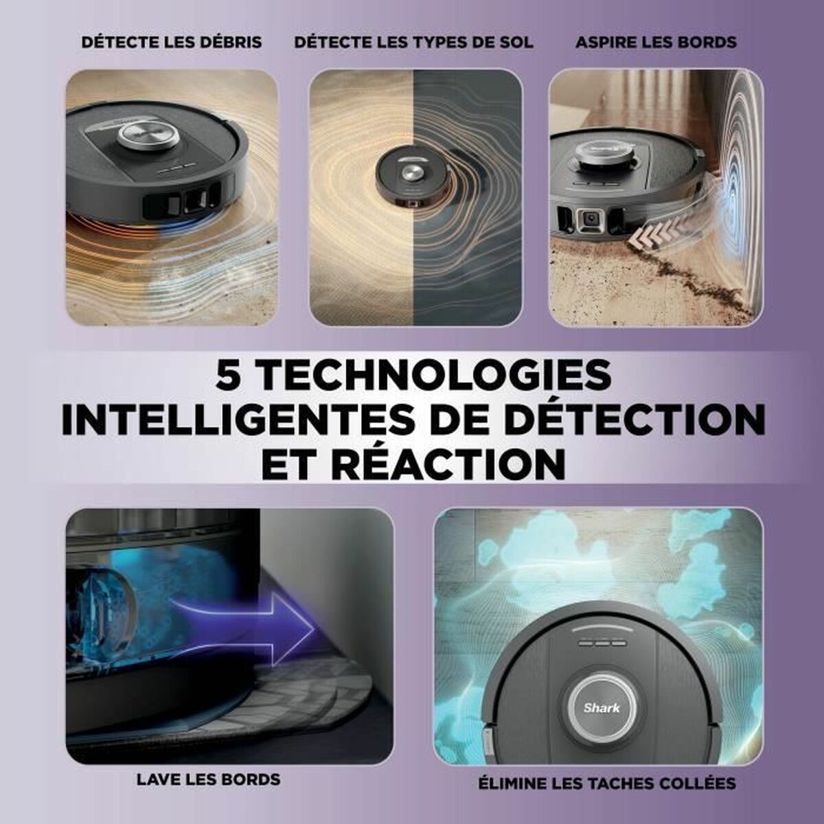 Robot Aspirapolvere Shark Programmabile – Compatto e Potente