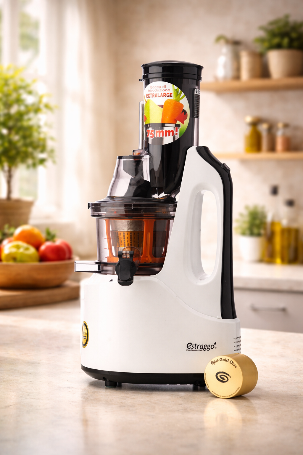 Estrattore di Succo a Freddo LifeEnergy PRO Siqur Salute – Made in Italy