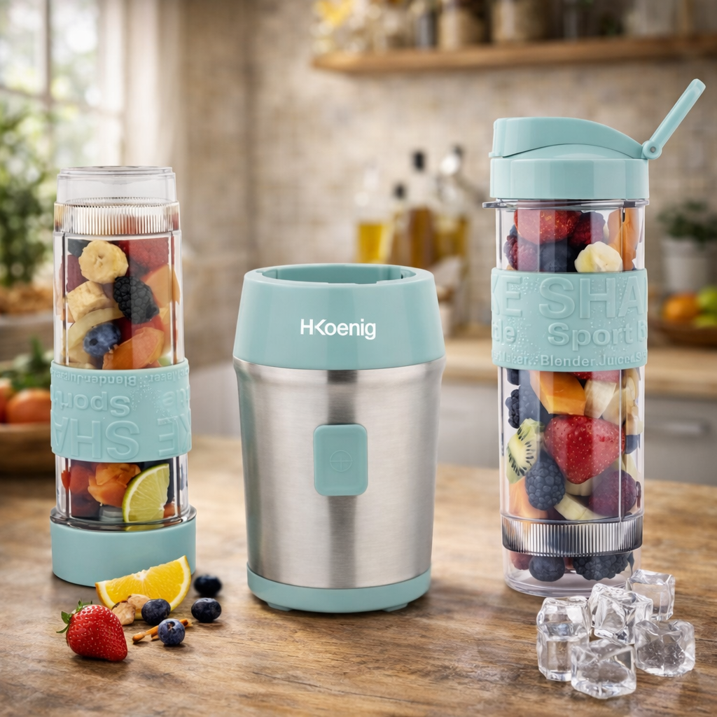 Cup Blender H.Koenig – Frullatore Portatile Compatto