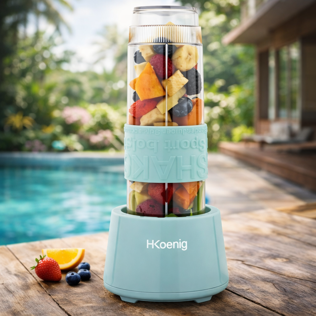 Cup Blender H.Koenig – Frullatore Portatile Compatto